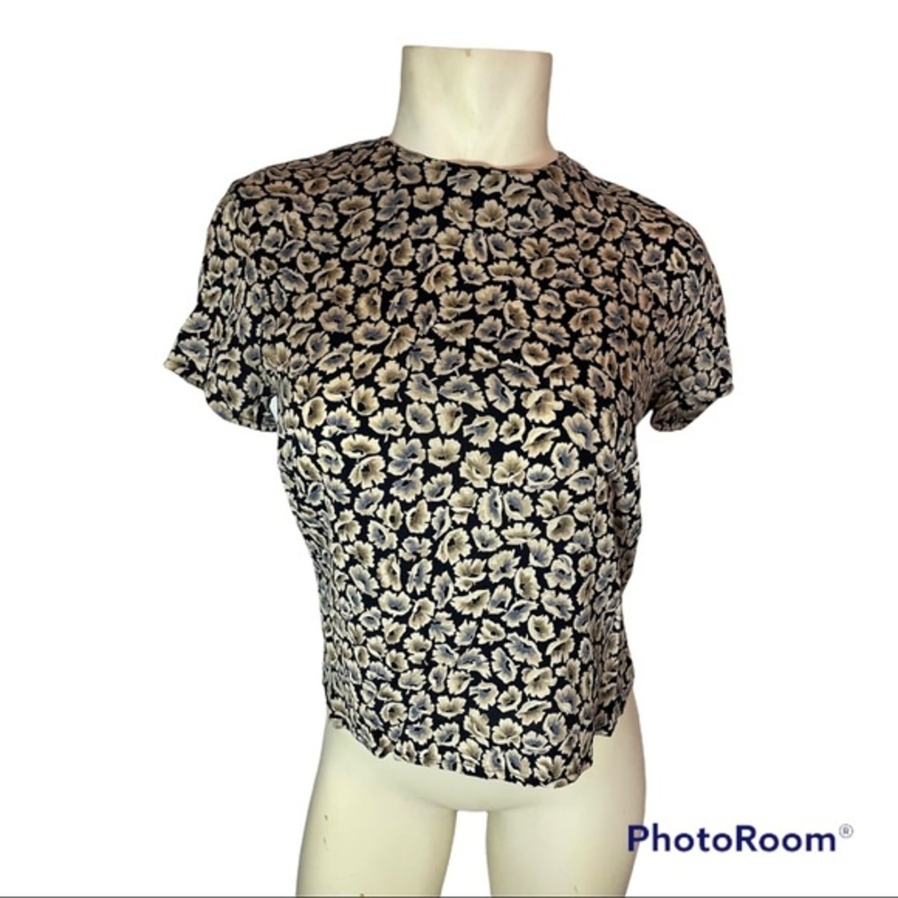 Rena Rowan Flower Crop Top Size 10